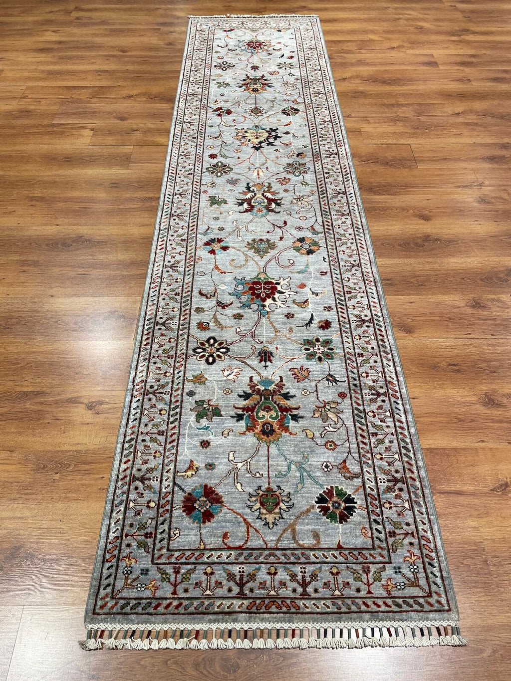 Afghan Binbirgece Handwoven Runner Rug – 84X347 by Camel Carpet