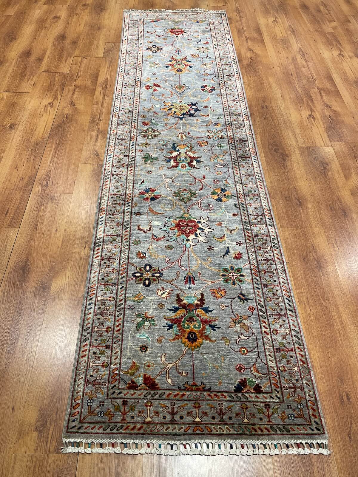 Afghan Binbirgece Handwoven Runner Rug – 82X307 by Camel Carpet