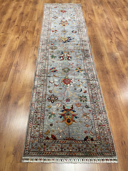 Afghan Binbirgece Handwoven Runner Rug – 82X307 by Camel Carpet