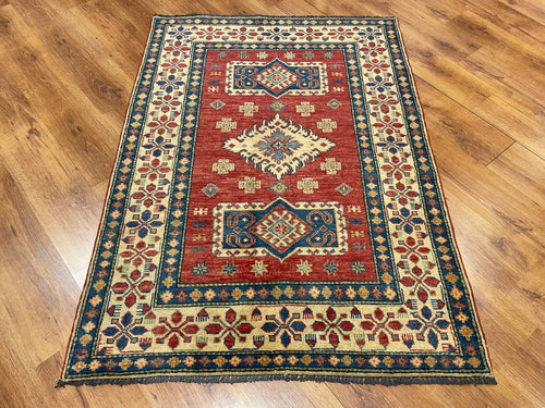 Afghan Gazne Handwoven Rug – 115X169 by Camel Carpet
