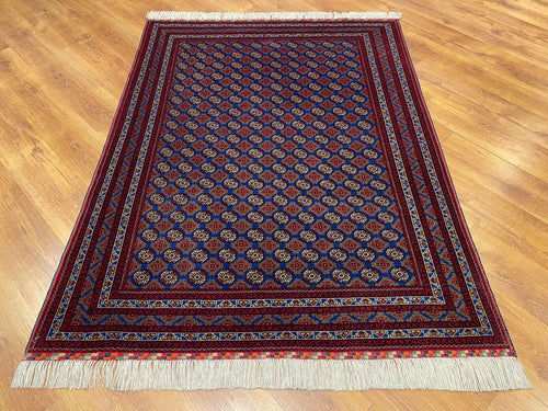 Afghan Hoca Roshnai Handwoven Rug by Camel Carpet