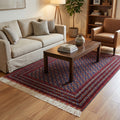 Afghan Hoca Roshnai Handwoven Rug by Camel Carpet