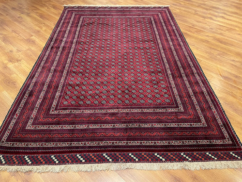 Afghan Hoca Roshnai Handwoven Rug by Camel Carpet