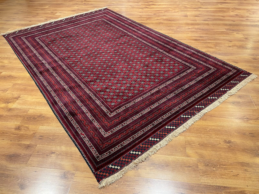 Afghan Hoca Roshnai Handwoven Rug by Camel Carpet