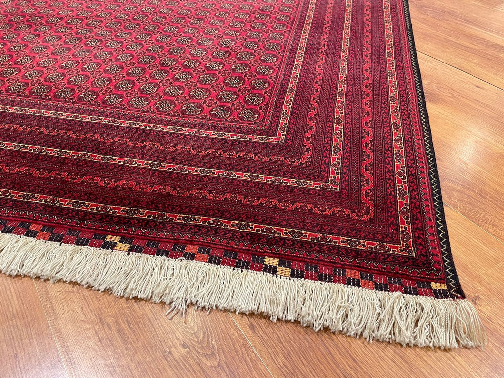 Afghan Hoca Roshnai Handwoven Rug by Camel Carpet