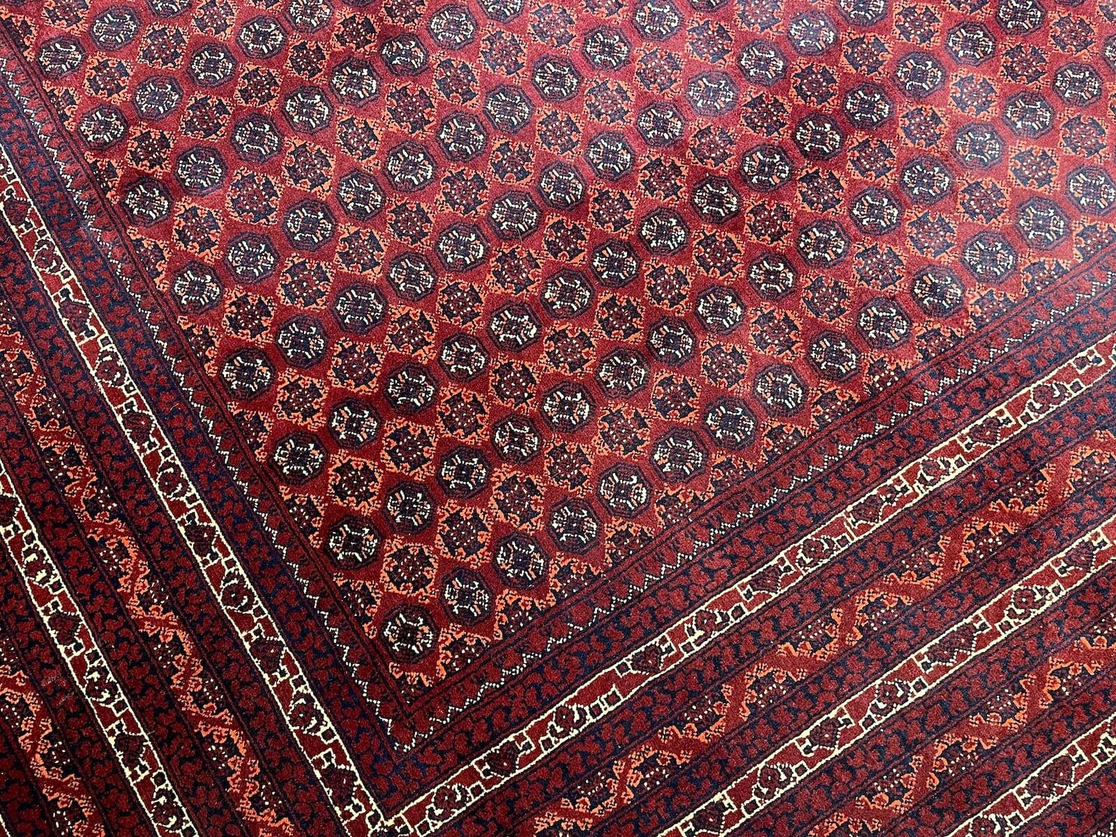 Afghan Hoca Roshnai Handwoven Rug – 195X292 by Camel Carpet