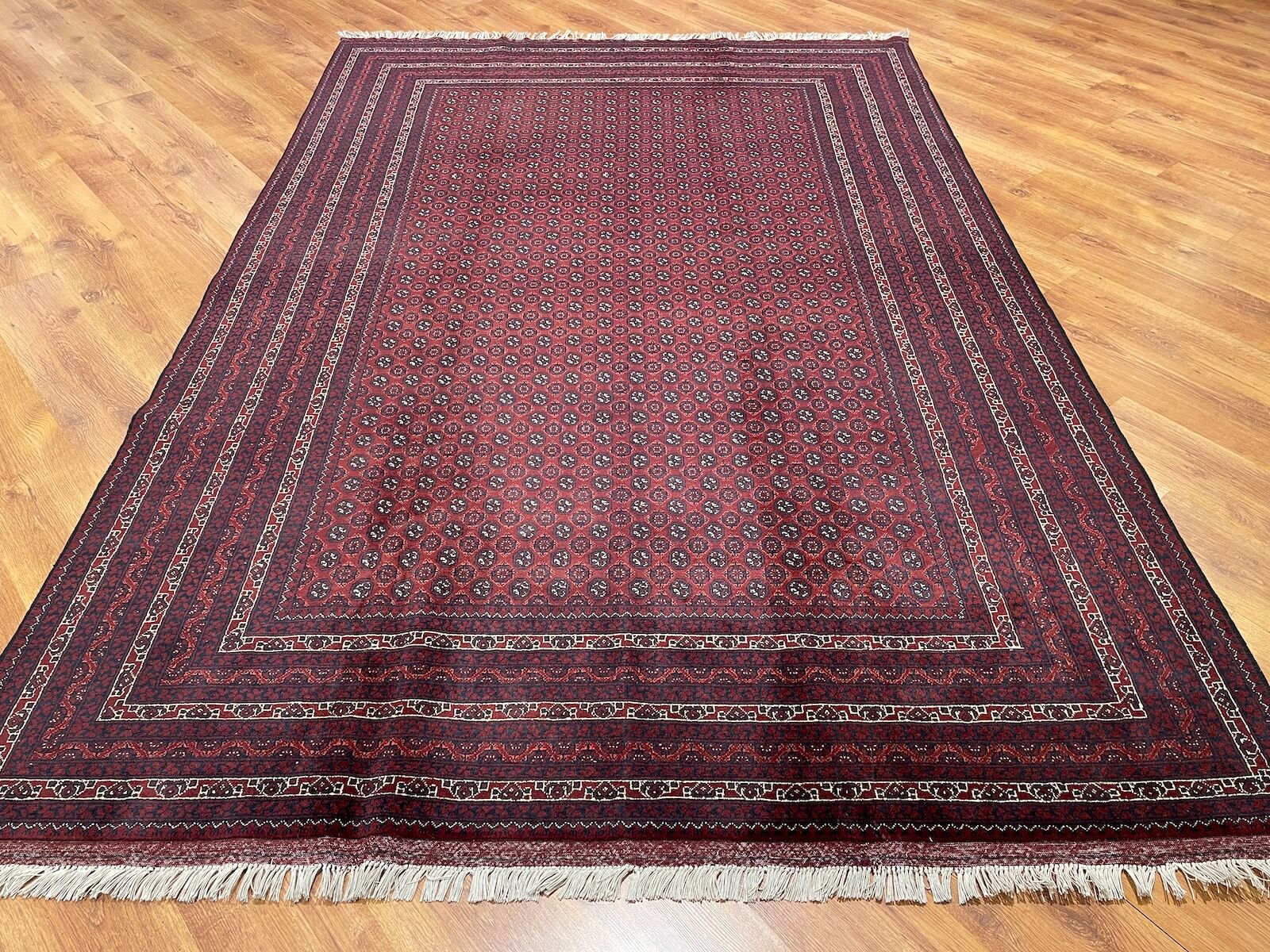 Afghan Hoca Roshnai Handwoven Rug – 200X299 by Camel Carpet