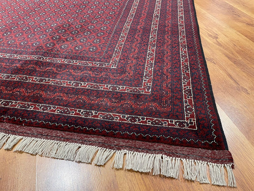 Afghan Hoca Roshnai Handwoven Rug – 200X299 by Camel Carpet
