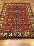 Afghan Kargai Handwoven Rug – 152X200 by Camel Carpet