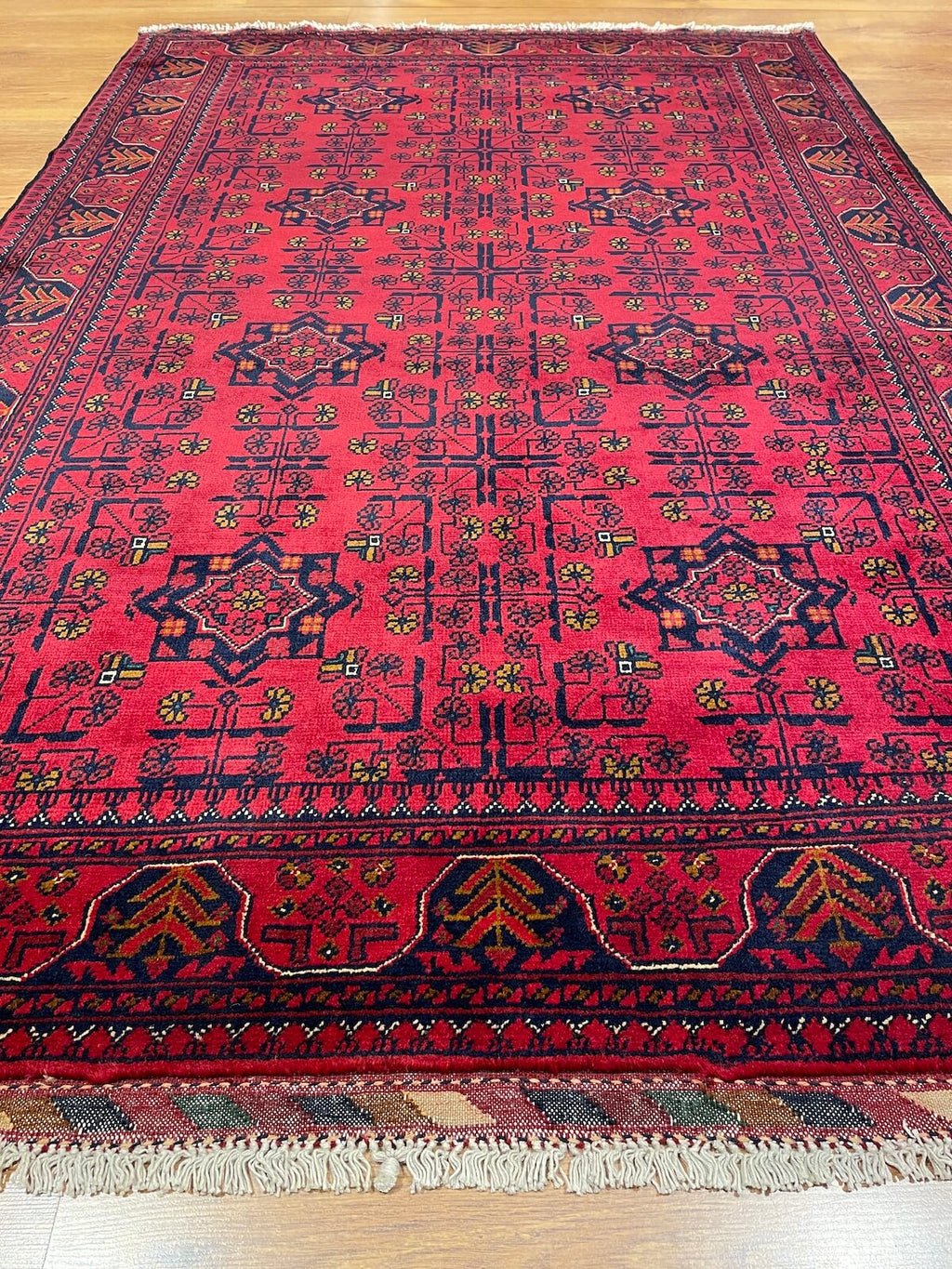 Afghan Khamyap Handwoven Rug by Camel Carpet