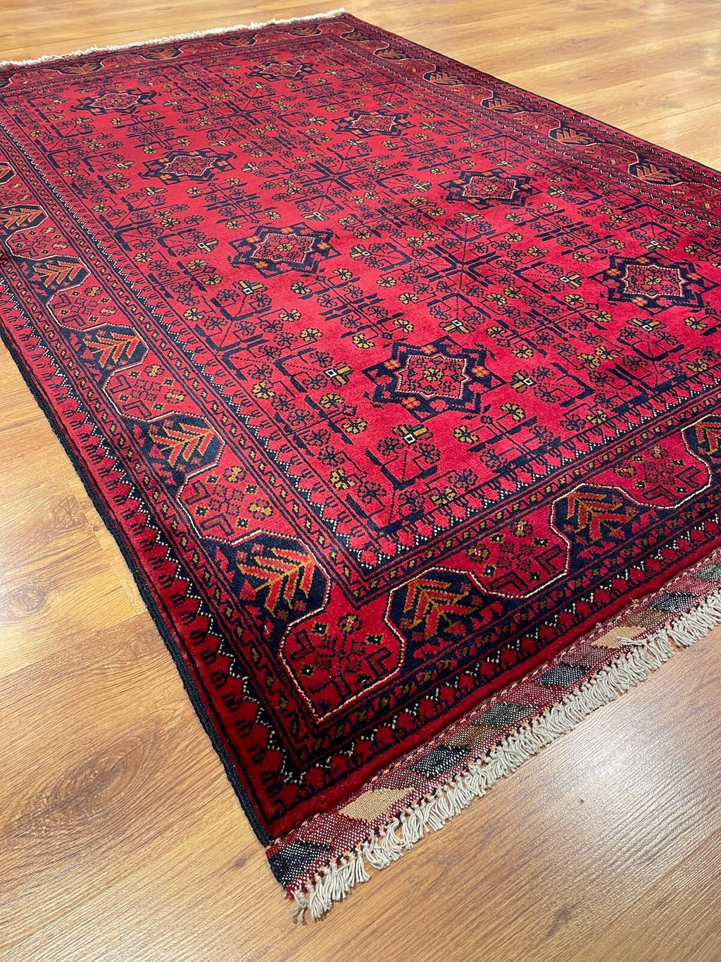 Afghan Khamyap Handwoven Rug by Camel Carpet