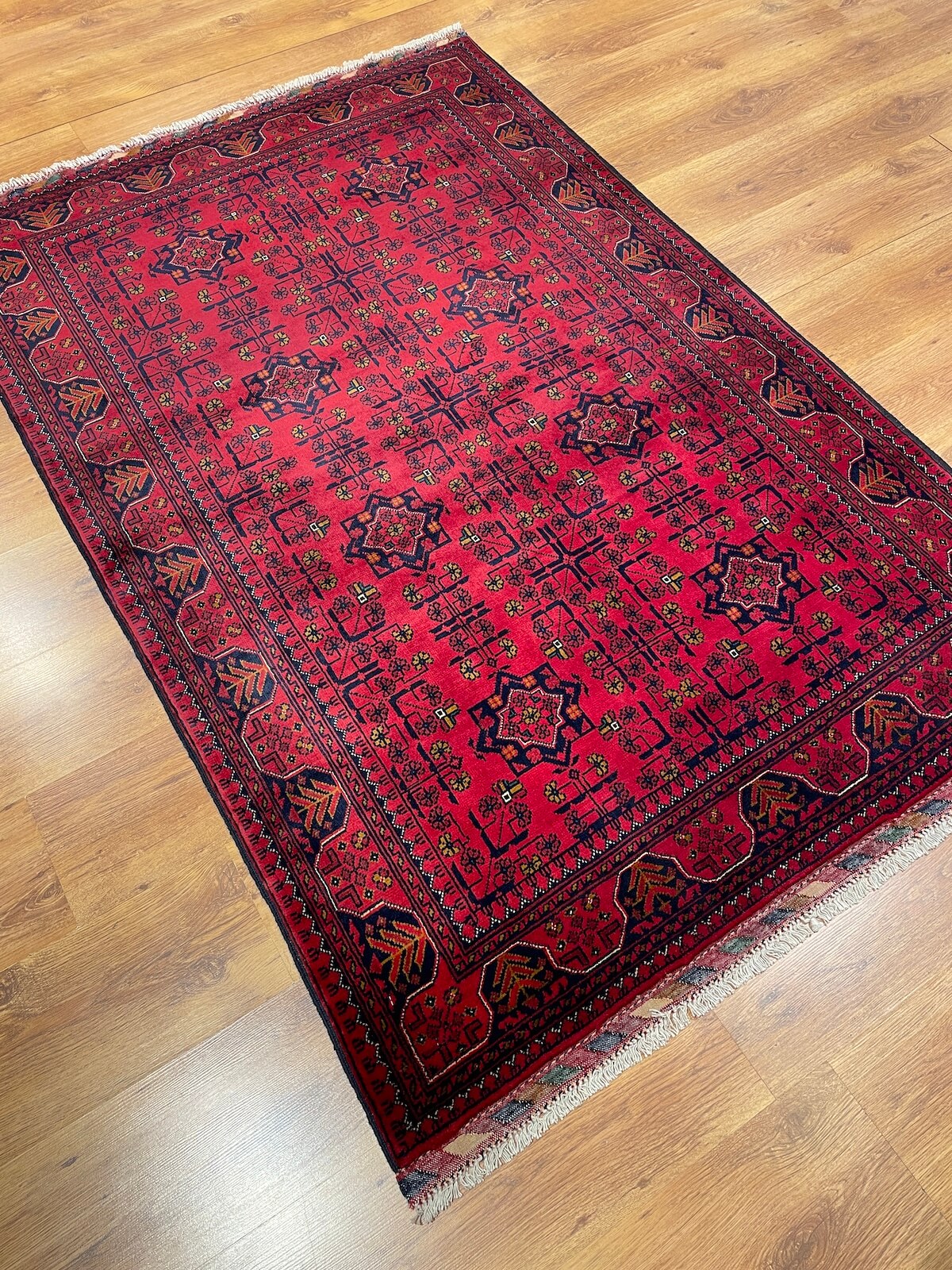 Afghan Khamyap Handwoven Rug by Camel Carpet