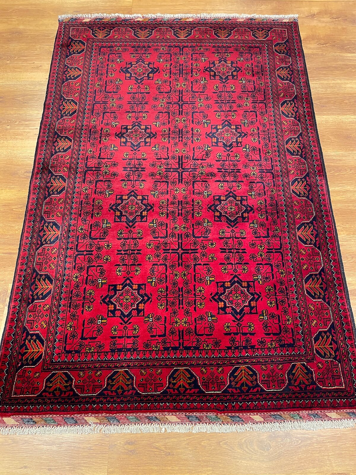 Afghan Khamyap Handwoven Rug by Camel Carpet