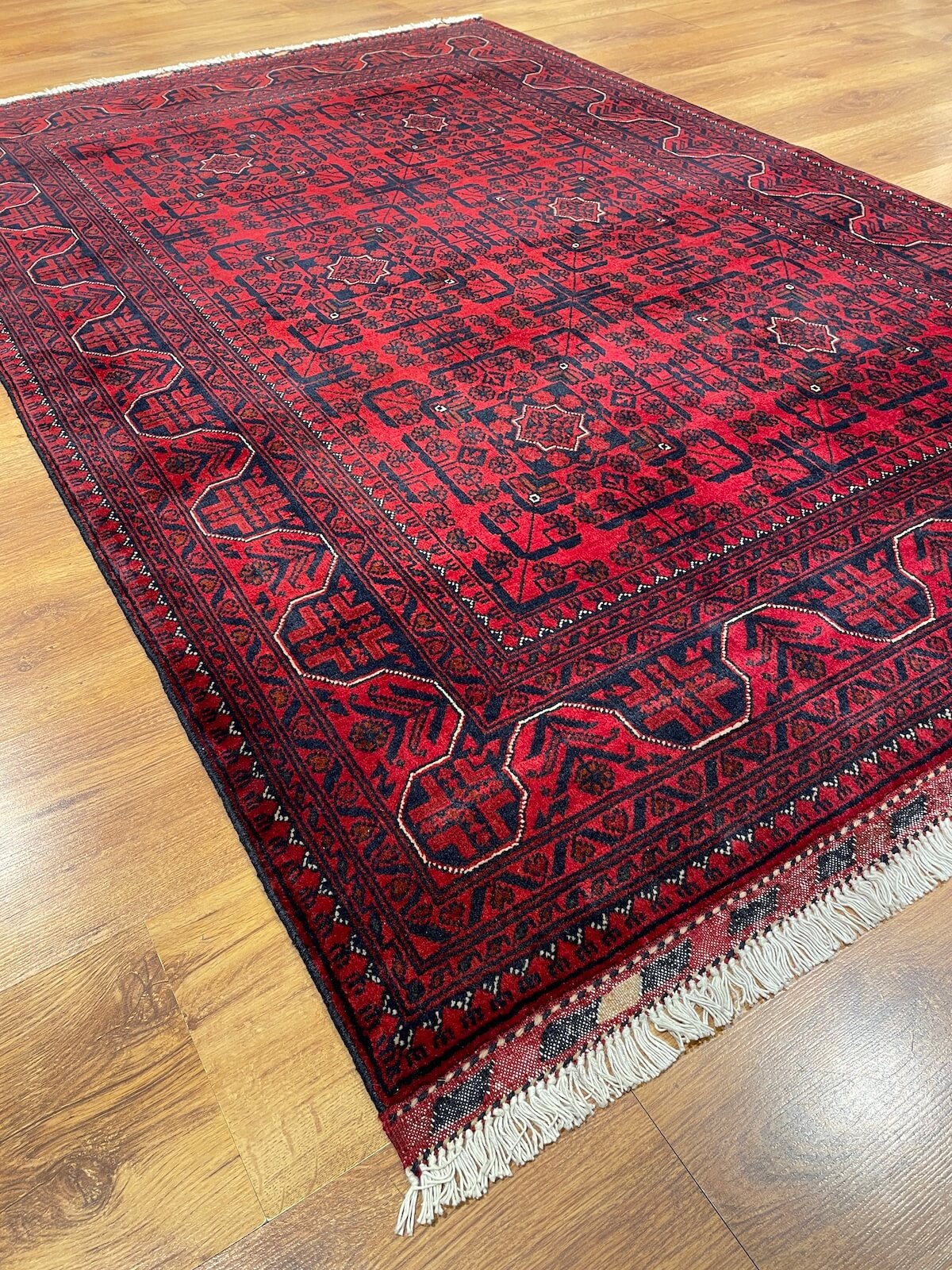 Afghan Khamyap Handwoven Rug by Camel Carpet