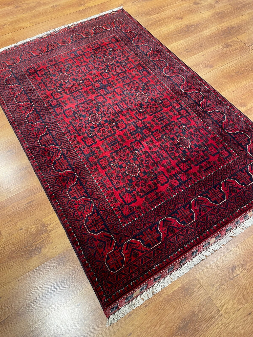 Afghan Khamyap Handwoven Rug by Camel Carpet