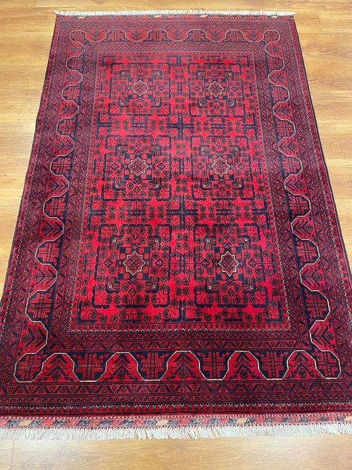 Afghan Khamyap Handwoven Rug by Camel Carpet