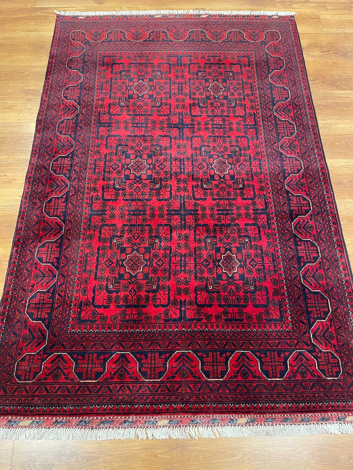Afghan Khamyap Handwoven Rug by Camel Carpet