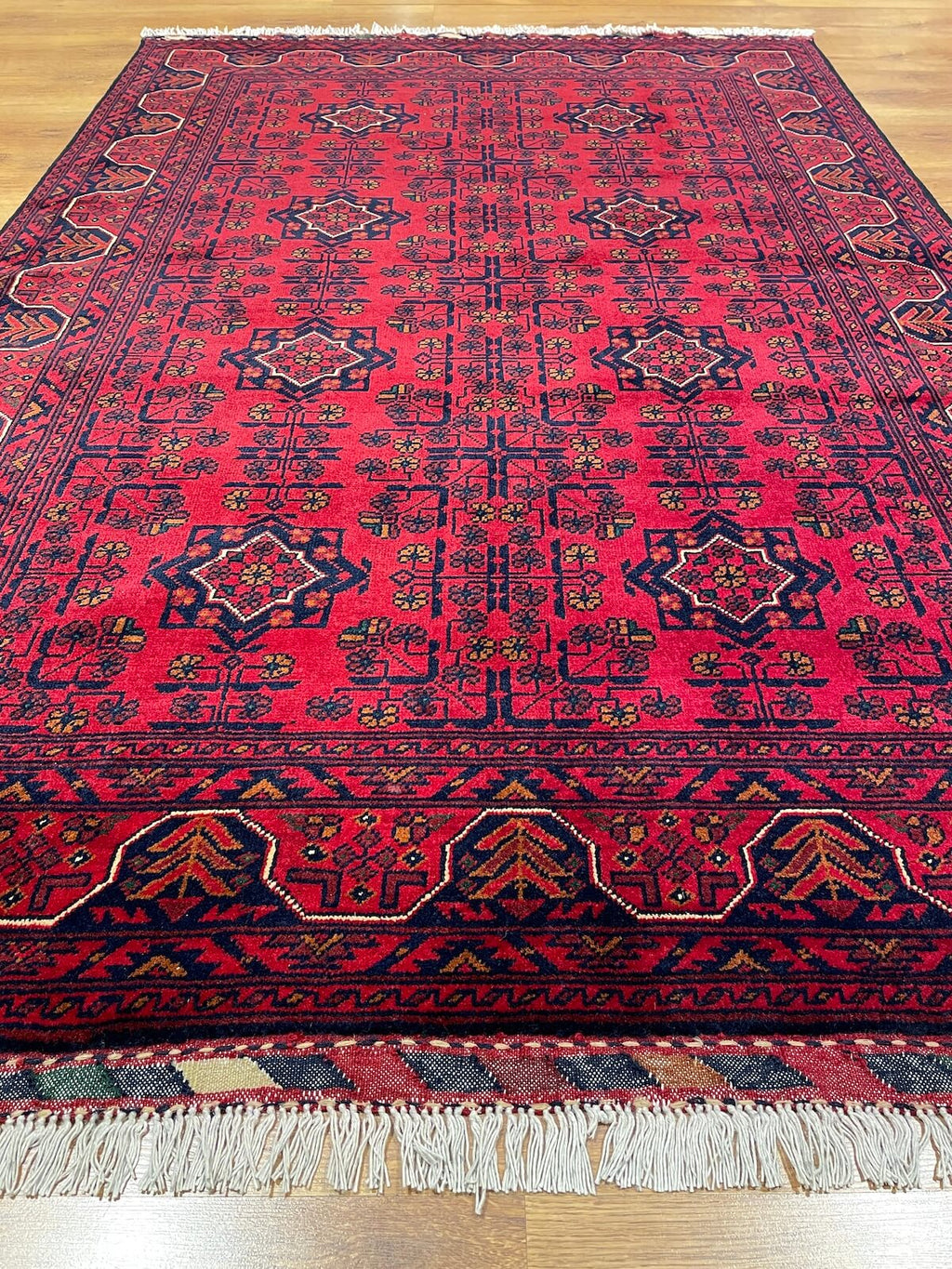Afghan Khamyap Handwoven Rug by Camel Carpet