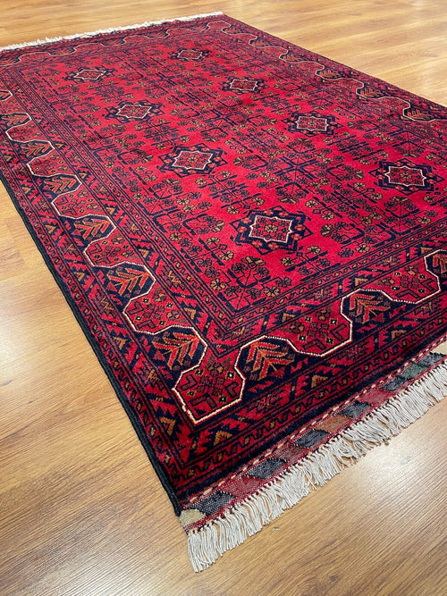 Afghan Khamyap Handwoven Rug by Camel Carpet
