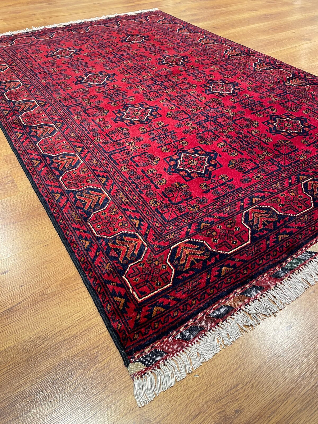 Afghan Khamyap Handwoven Rug by Camel Carpet