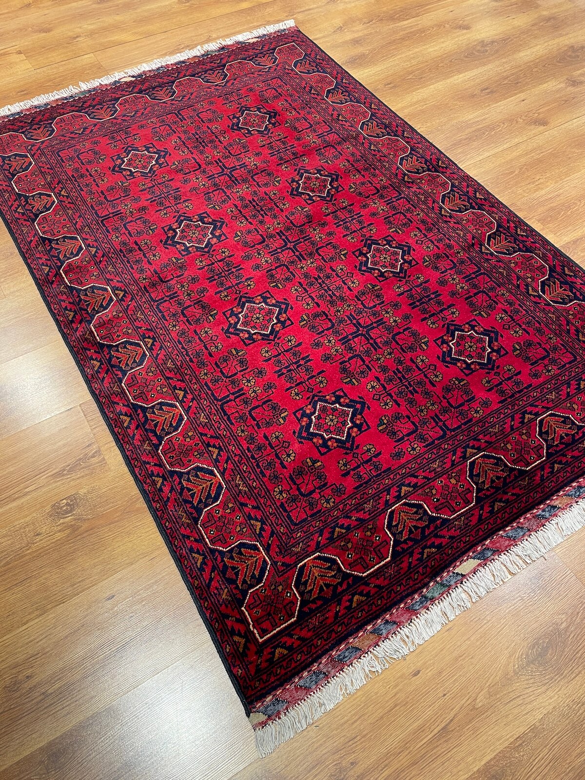Afghan Khamyap Handwoven Rug by Camel Carpet
