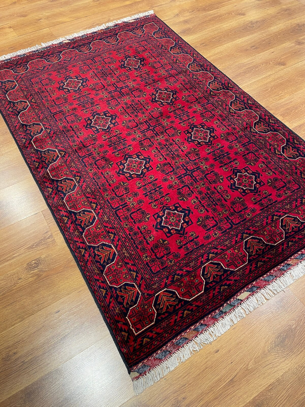 Afghan Khamyap Handwoven Rug by Camel Carpet