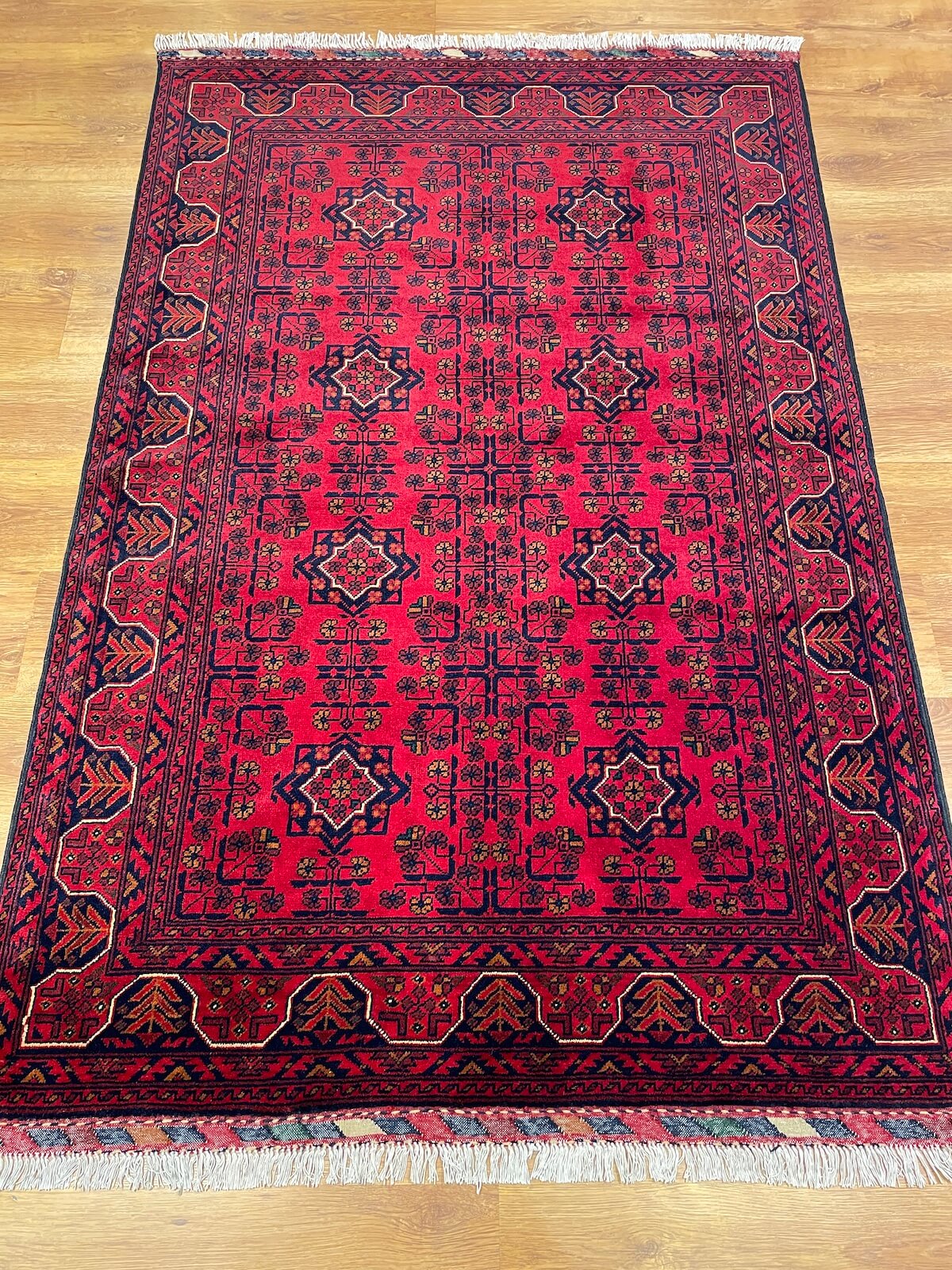 Afghan Khamyap Handwoven Rug by Camel Carpet