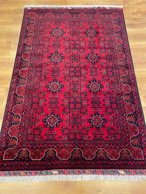 Afghan Khamyap Handwoven Rug by Camel Carpet