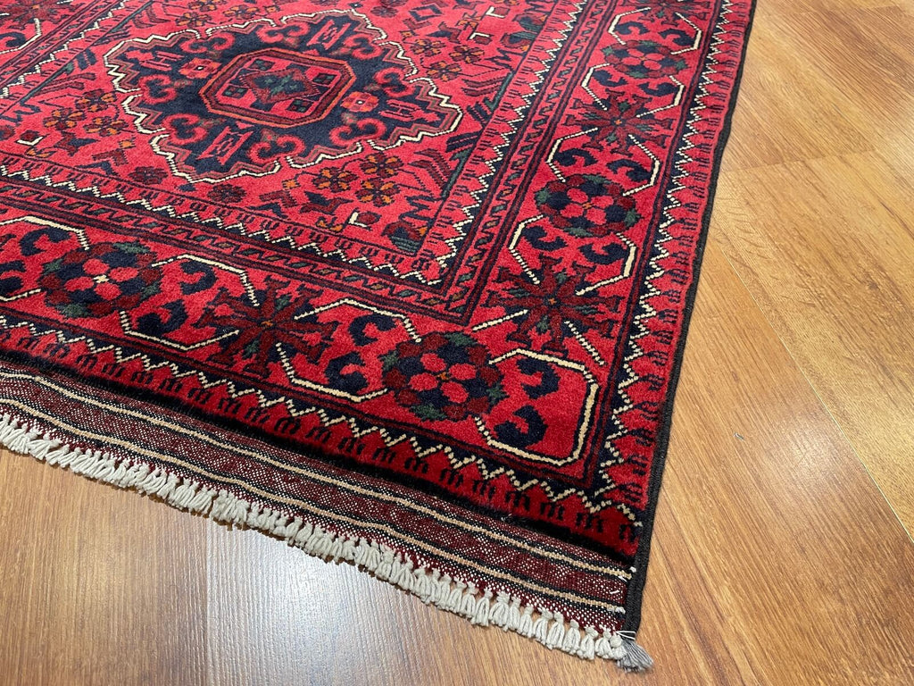 Afghan Khamyap Handwoven Runner Rug – 81X294 by Camel Carpet