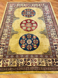 Afghan Khotan Handwoven Rug – 000452 by Camel Carpet