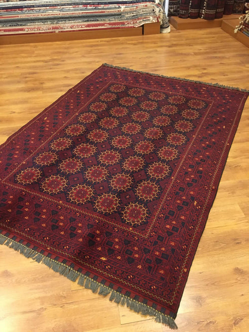 Afghan Kunduz Handwoven Rug – 168X233 by Camel Carpet
