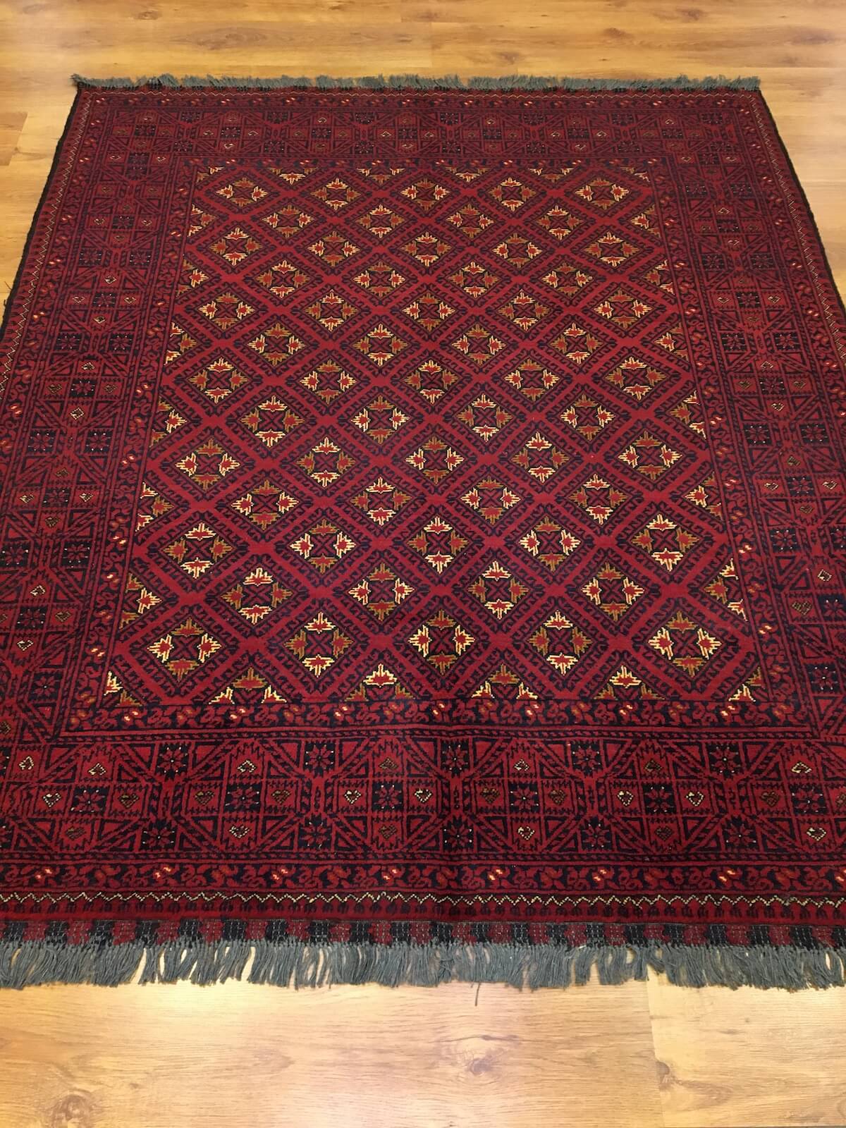 Afghan Kunduz Handwoven Rug – 155X181 by Camel Carpet