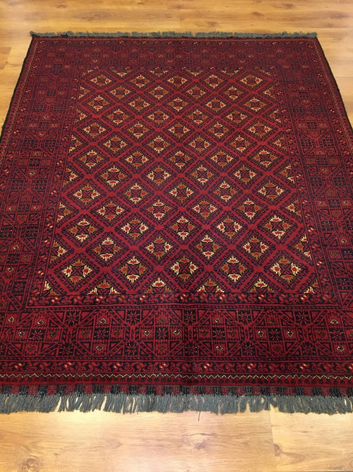 Afghan Kunduz Handwoven Rug – 155X181 by Camel Carpet