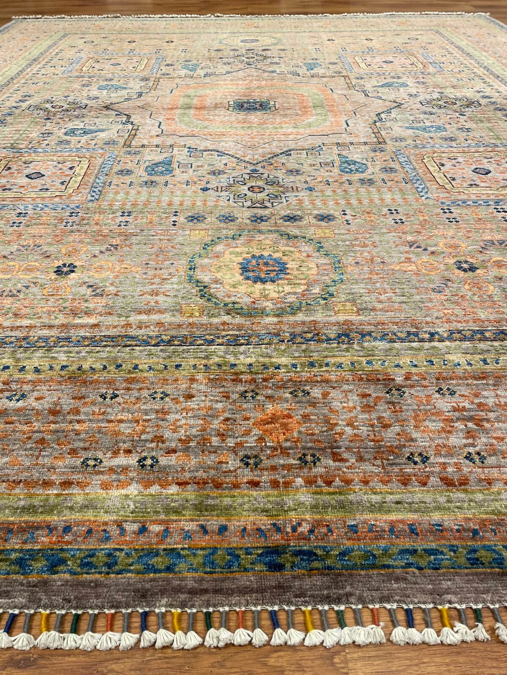 Afghan Memluk Handwoven Rug – 251X294 by Camel Carpet