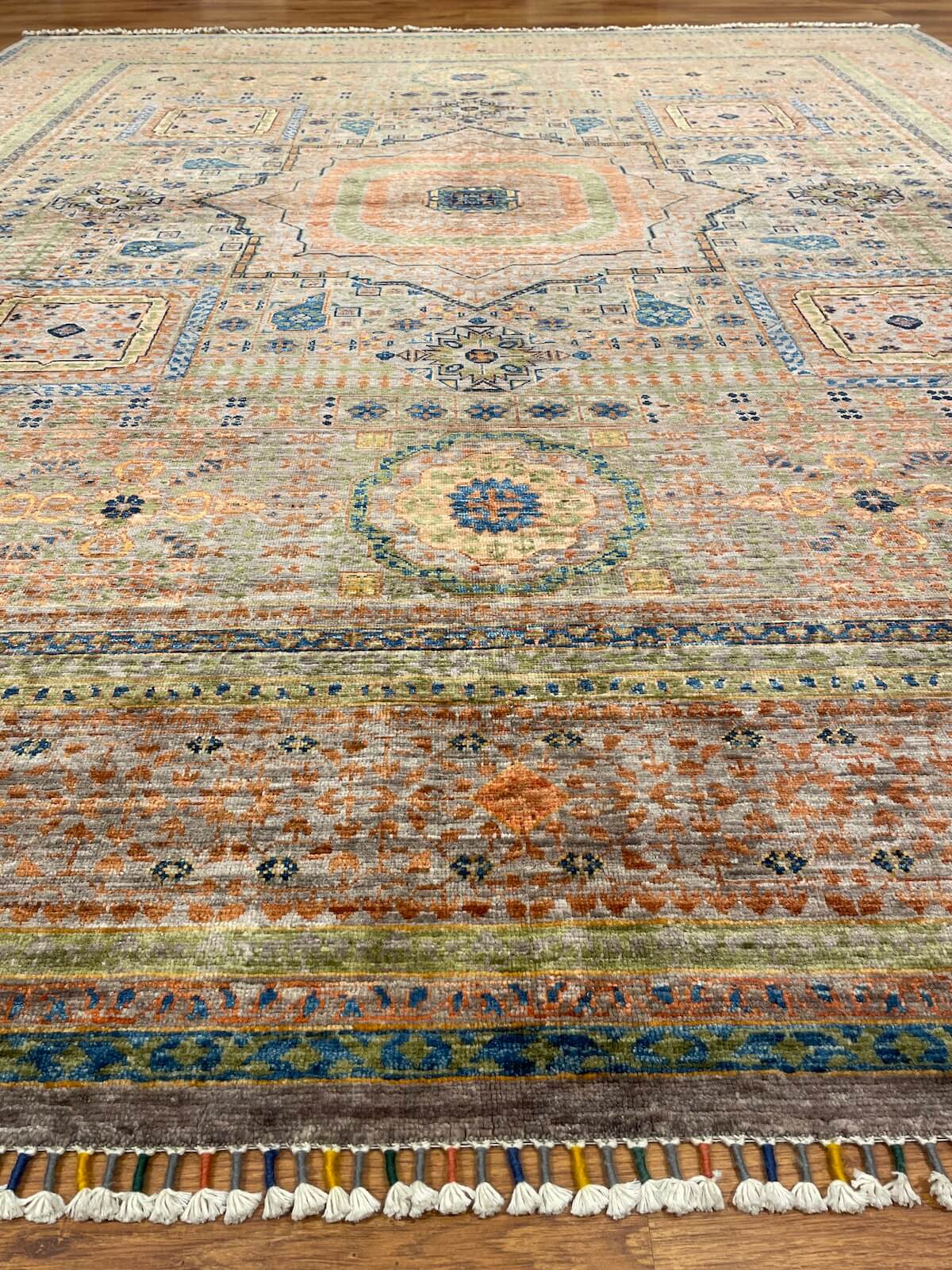 Afghan Memluk Handwoven Rug – 251X294 by Camel Carpet