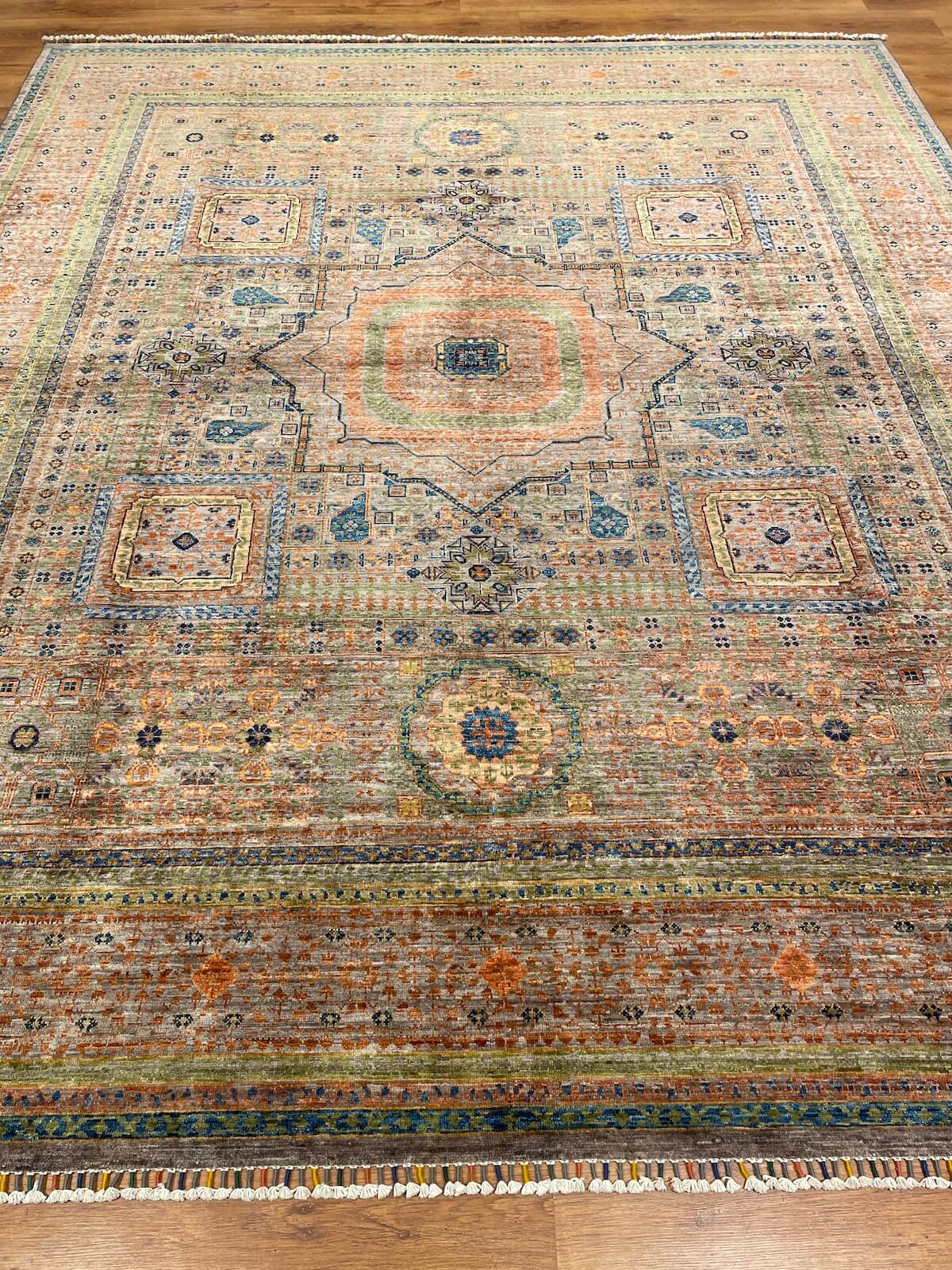 Afghan Memluk Handwoven Rug – 251X294 by Camel Carpet