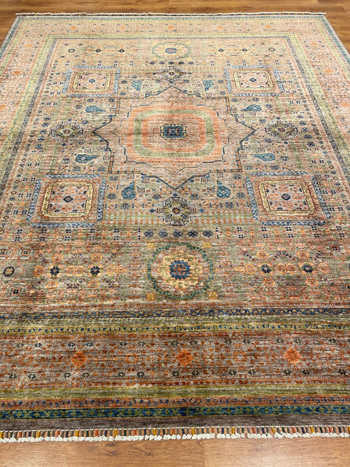 Afghan Memluk Handwoven Rug – 251X294 by Camel Carpet