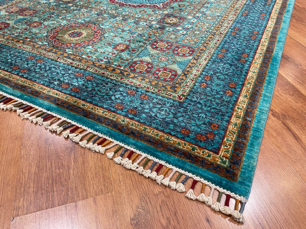 Afghan Memluk Handwoven Rug – 155X202 by Camel Carpet