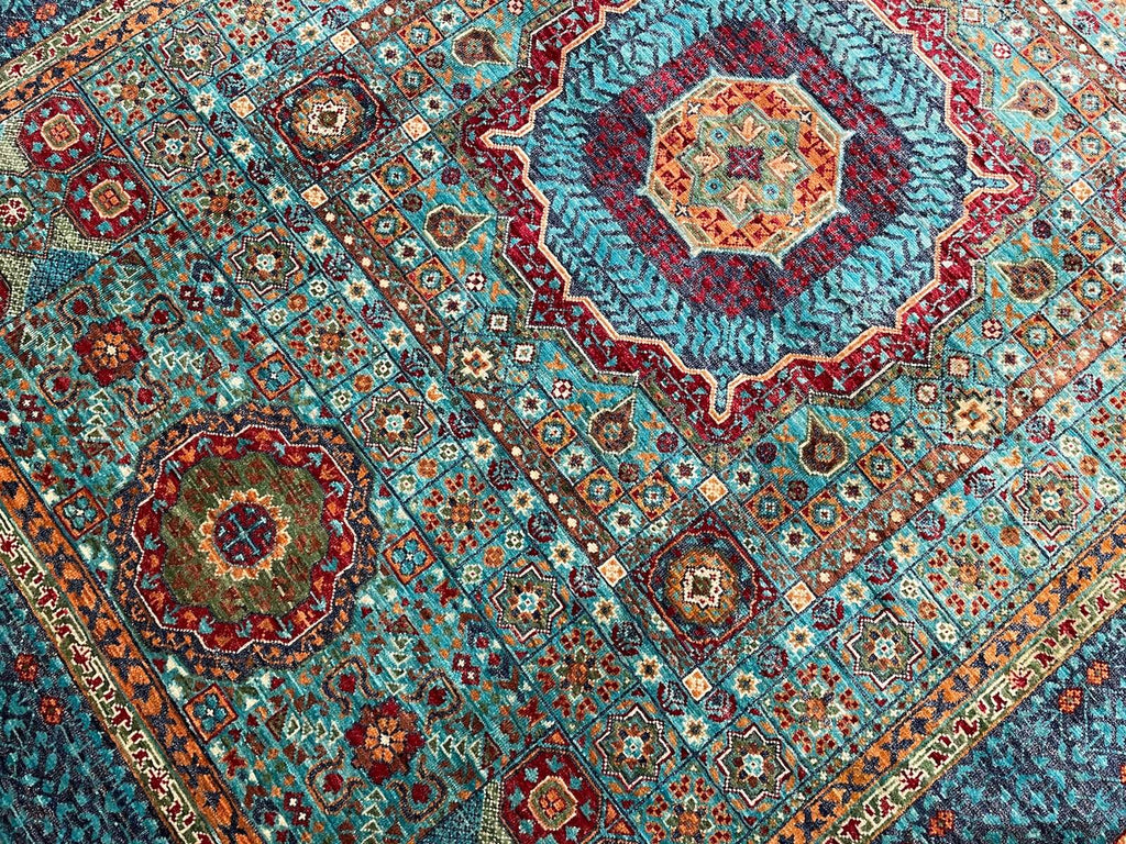 Afghan Memluk Handwoven Rug – 155X202 by Camel Carpet