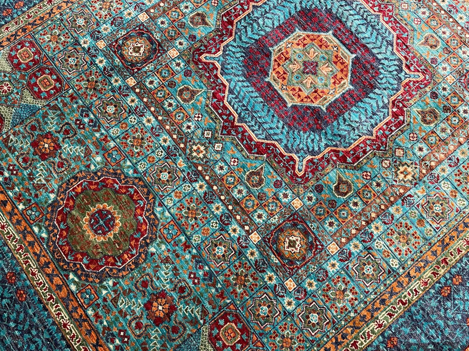 Afghan Memluk Handwoven Rug – 155X202 by Camel Carpet