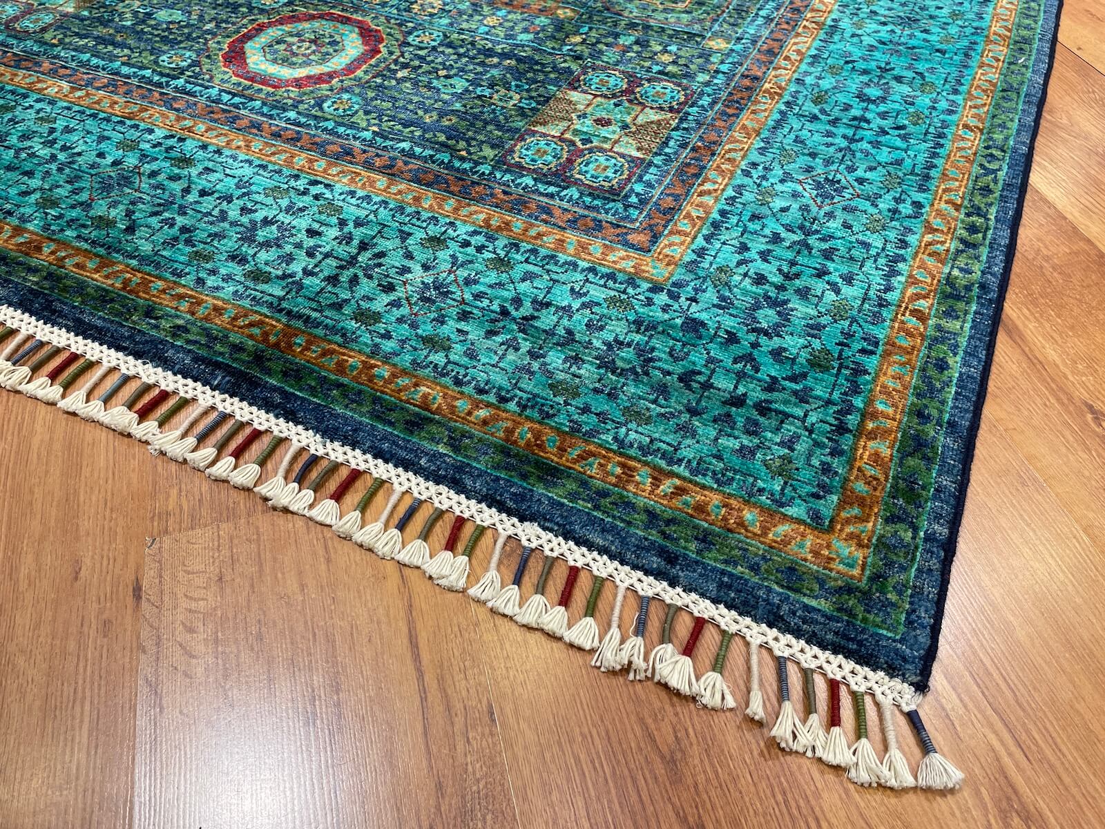 Afghan Memluk Handwoven Rug – 154X213 by Camel Carpet