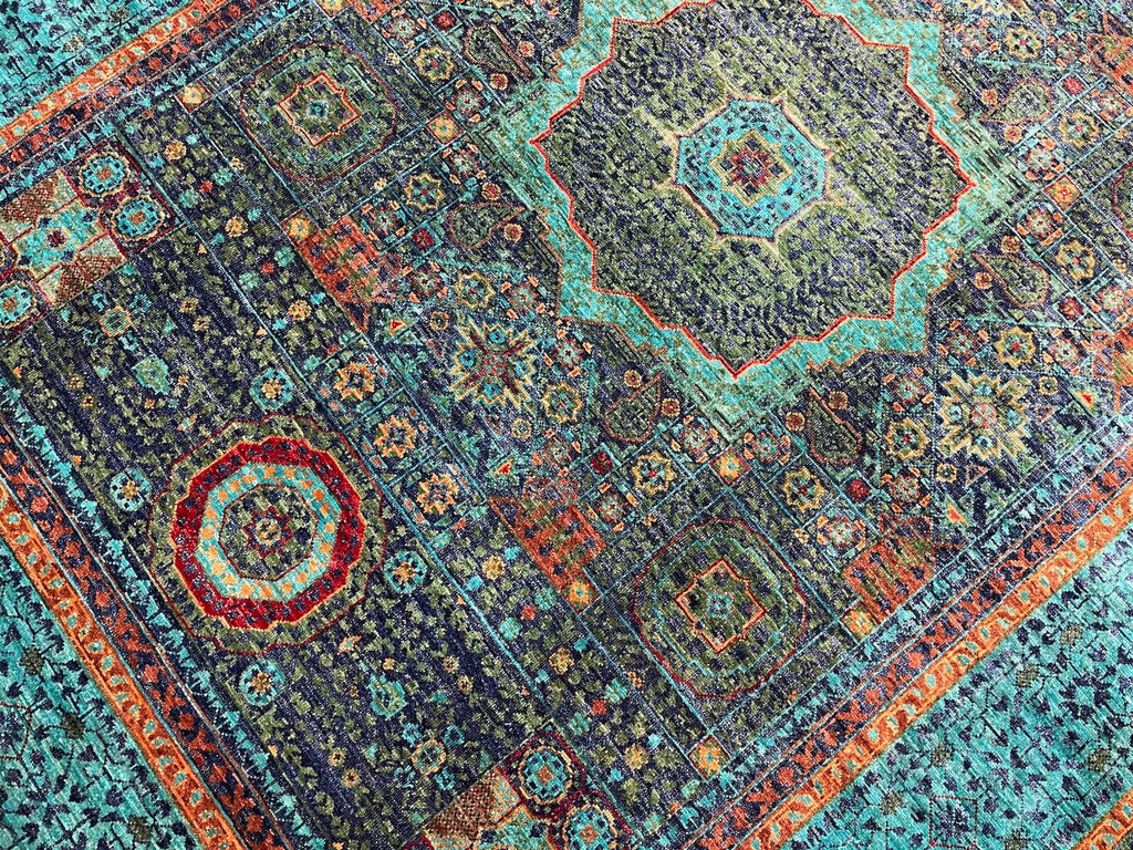 Afghan Memluk Handwoven Rug – 154X213 by Camel Carpet