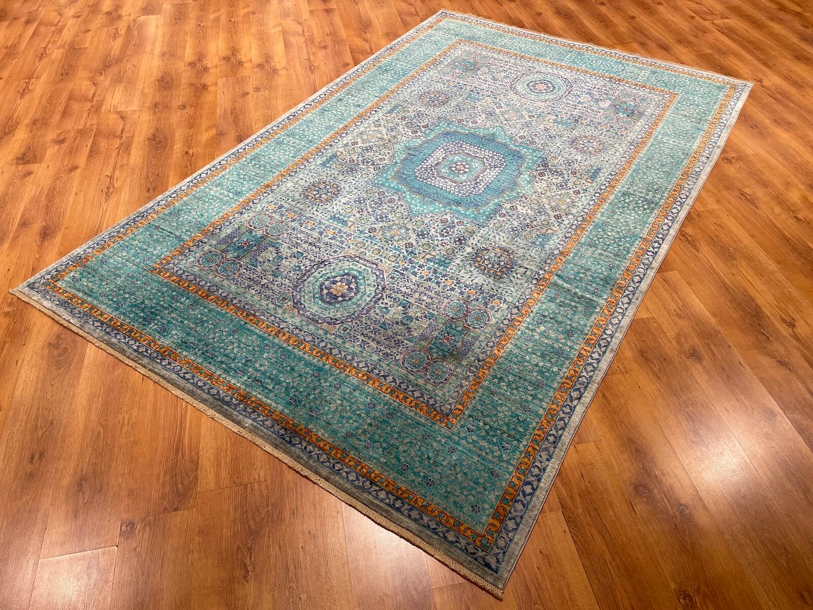 Afghan Memluk Handwoven Rug – 199X318 by Camel Carpet