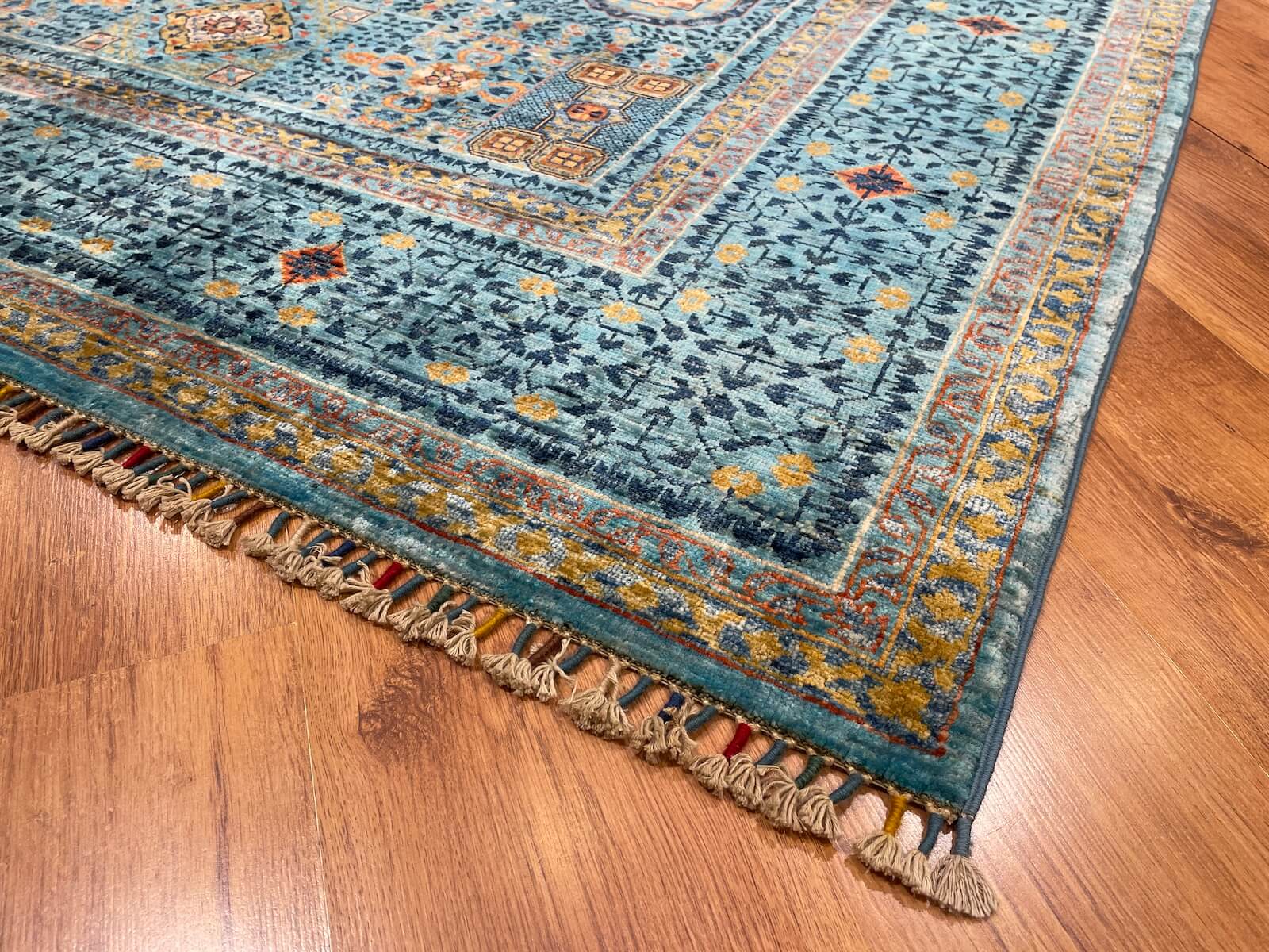 Afghan Memluk Handwoven Rug – 175X227 by Camel Carpet