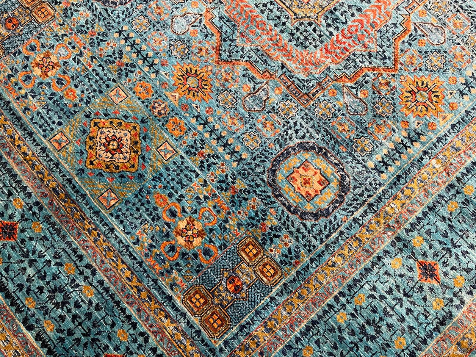 Afghan Memluk Handwoven Rug – 175X227 by Camel Carpet
