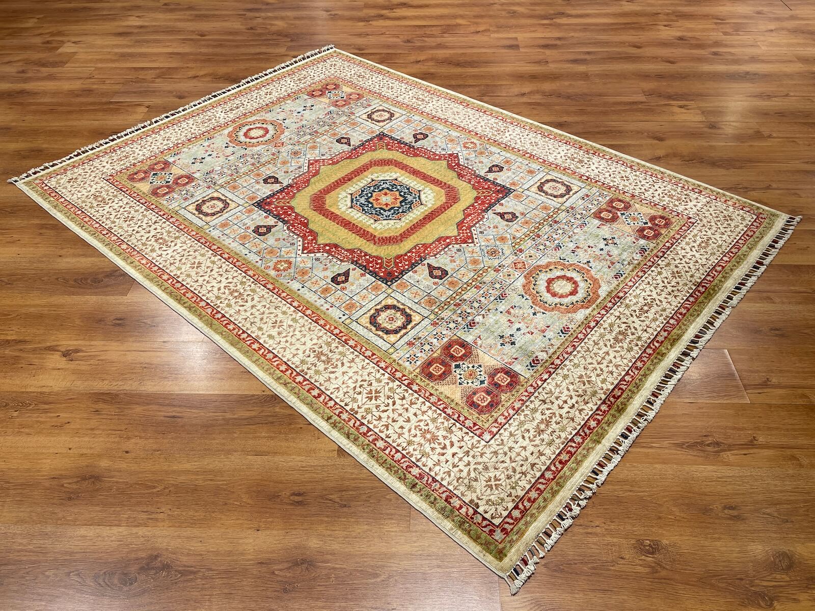Afghan Memluk Handwoven Rug – 176X241 by Camel Carpet