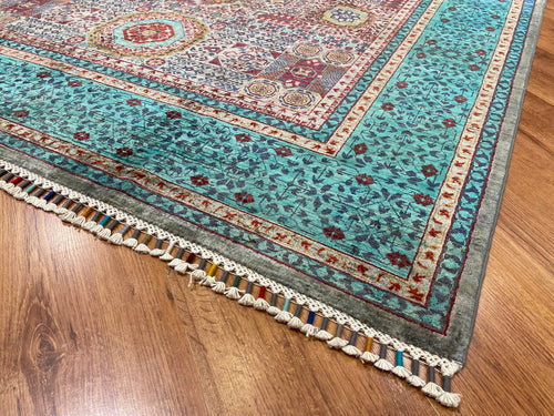 Afghan Memluk Handwoven Rug – 172X246 by Camel Carpet