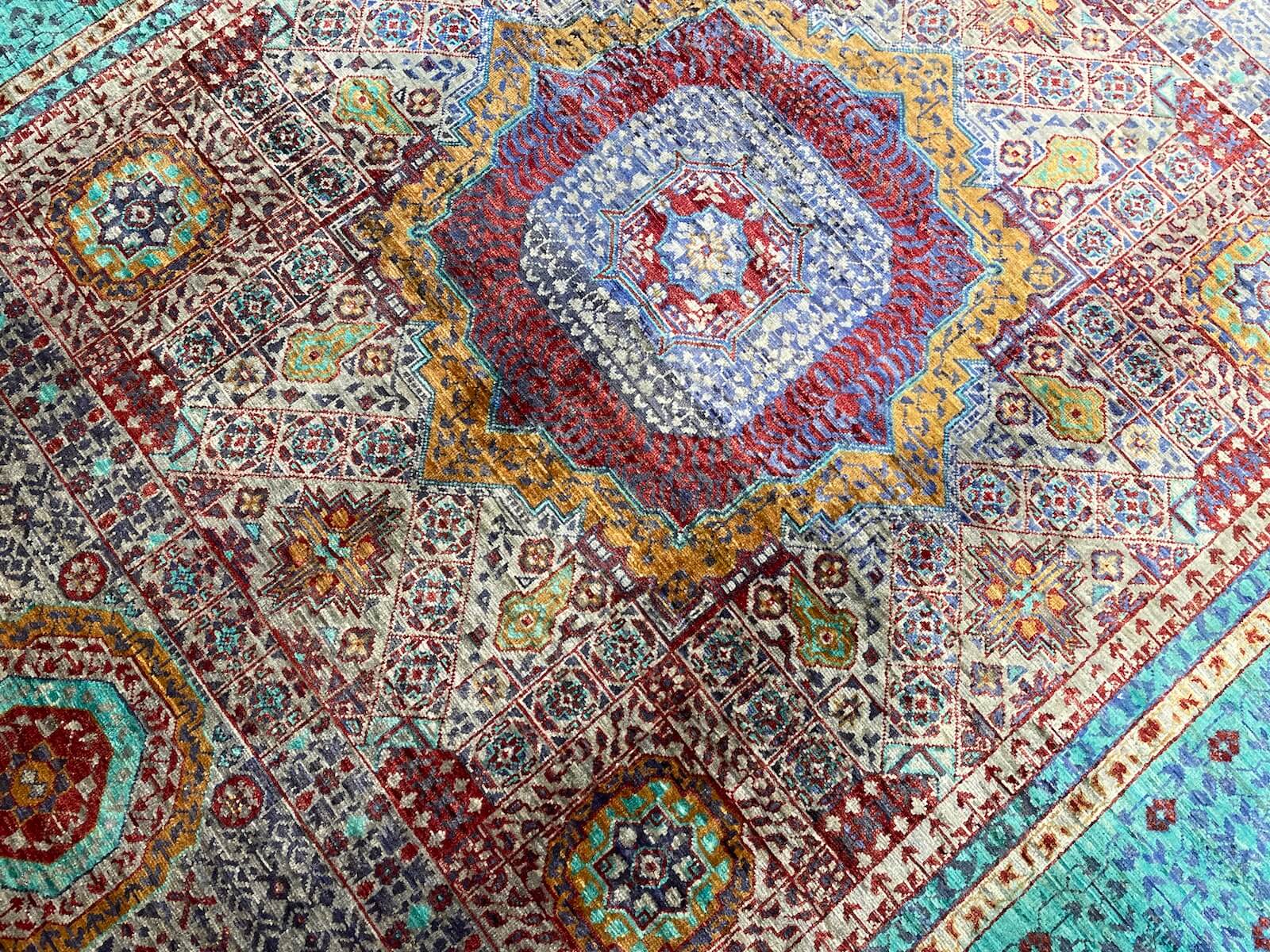 Afghan Memluk Handwoven Rug – 172X246 by Camel Carpet