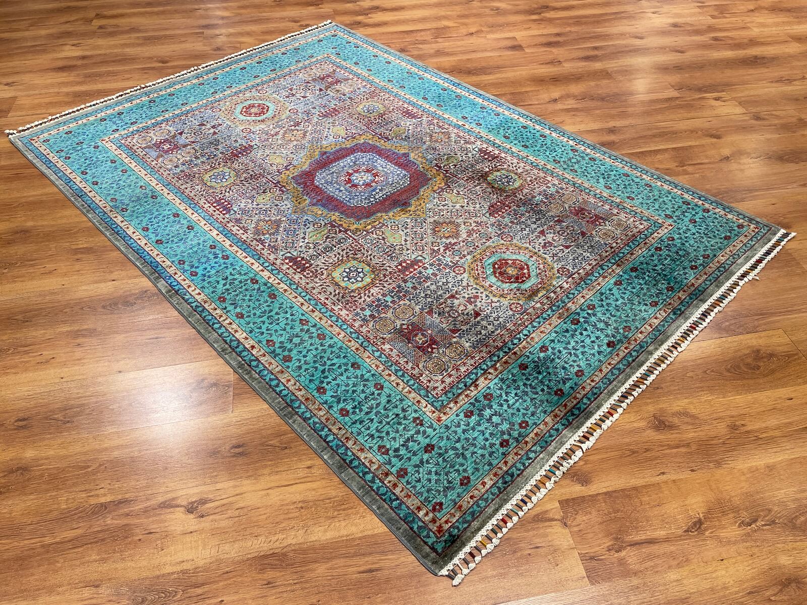 Afghan Memluk Handwoven Rug – 172X246 by Camel Carpet