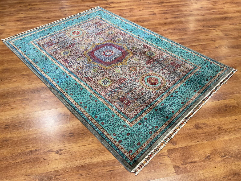 Afghan Memluk Handwoven Rug – 172X246 by Camel Carpet